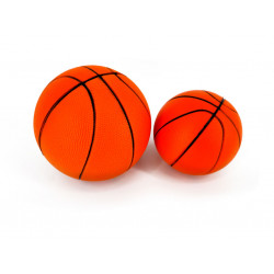 Ballon basket en mousse T4 (TAILLE 4) - 17,8 cm POWERSHOT- BBA08