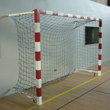 BUT DE HANDBALL COMPÉTITION ALU RABATTABLE AU MUR 0,90 À 1,40 M SPORTIFRANCE