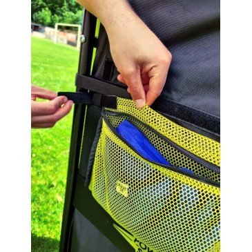 Chariot d'équipement Football POWERCART Gris POWERSHOT 