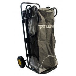 Chariot d'équipement Football POWERCART Gris POWERSHOT