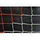 Filet de football trapézoïdal 5 X 2 M Rouge Blanc 4 MM POWERSHOT 