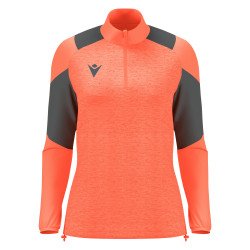 Sweat 1/2 zip training Femme CHANTICO MACRON