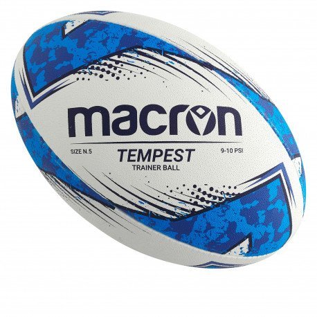 Ballon rugby TEMPEST Taille 5 MACRON