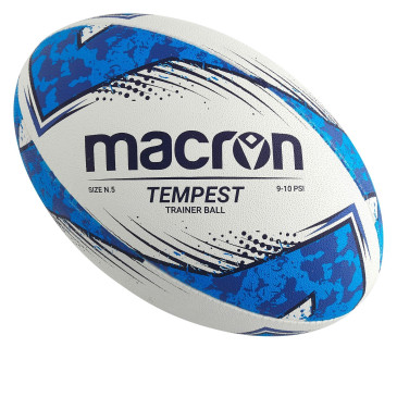 Lot de 12 Ballons rugby TEMPEST Taille 3 MACRON