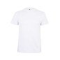 T-shirt coton PALM 190 grs  unisexe manches courtes blanc MUKUA