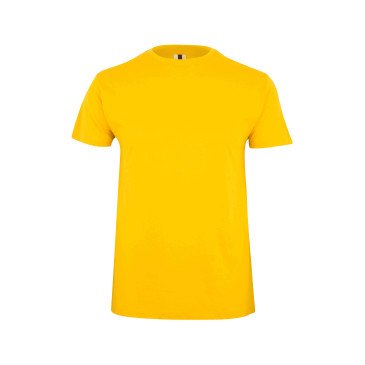 T-shirt coton MELBOURNE unisexe manches courtes couleur MUKUA