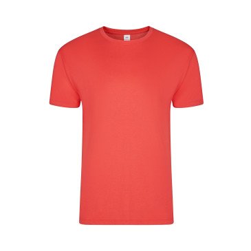 T-shirt coton MELBOURNE unisexe manches courtes couleur MUKUA