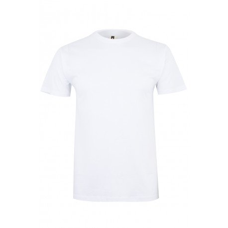 T-shirt coton MELBOURNE enfant manches courtes blanc MUKUA