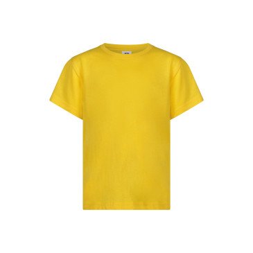 T-shirt coton MELBOURNE enfant manches courtes couleur MUKUA