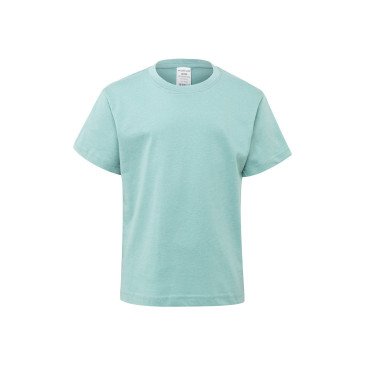T-shirt coton MELBOURNE enfant manches courtes couleur MUKUA