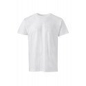 T-shirt coton TASMANIA unisexe manches courtes blanc MUKUA