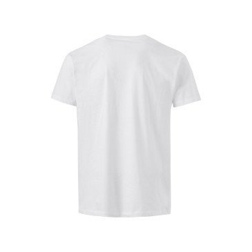 T-shirt coton TASMANIA unisexe manches courtes blanc MUKUA