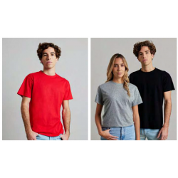 T-shirt coton 150grs TASMANIA unisexe manches courtes blanc MUKUA