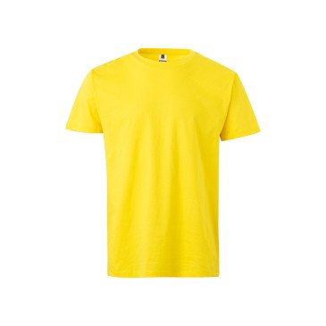 T-shirt coton TASMANIA unisexe manches courtes couleur MUKUA