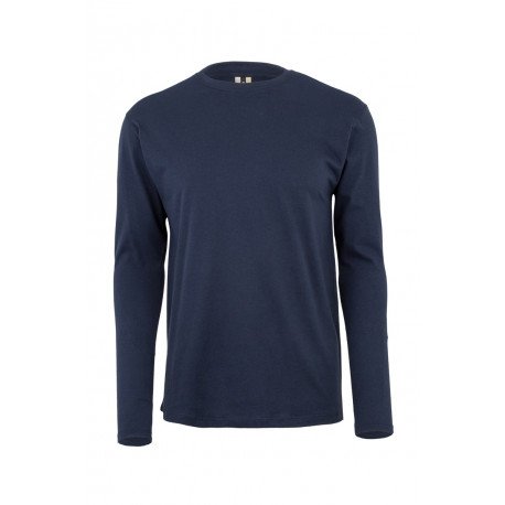 T-shirt coton PARADISE unisexe manches longues couleur MUKUA