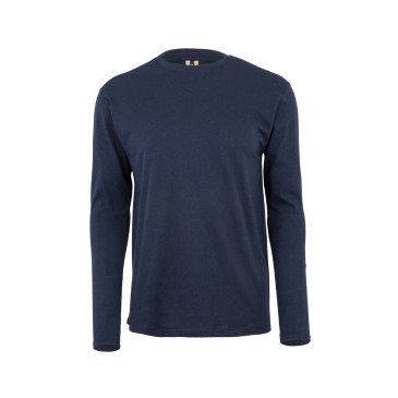 T-shirt coton PARADISE unisexe manches longues couleur MUKUA