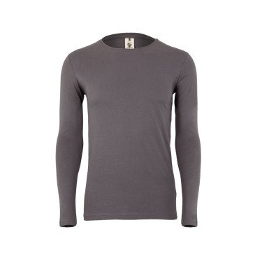 T-shirt coton PARADISE unisexe manches longues couleur MUKUA