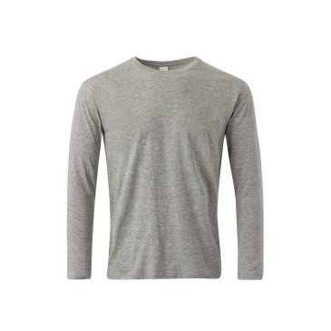 T-shirt coton PARADISE unisexe manches longues couleur MUKUA