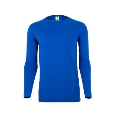 T-shirt coton PARADISE unisexe manches longues couleur MUKUA