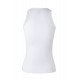 Débardeur femme coton SUNDAY blanc MUKUA
