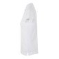 Polo coton femme MACKAY 210 grs manches courtes blanc MUKUA