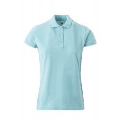 Polo coton femme MACKAY manches courtes couleur MUKUA