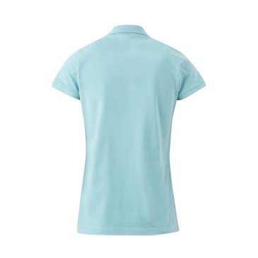 Polo coton femme MACKAY manches courtes couleur MUKUA