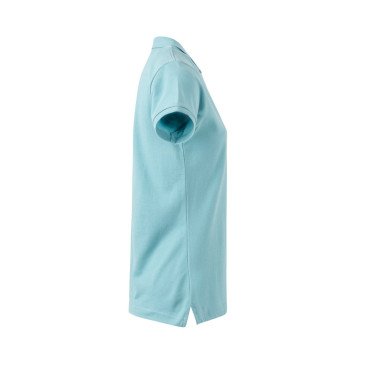 Polo coton femme MACKAY manches courtes couleur MUKUA