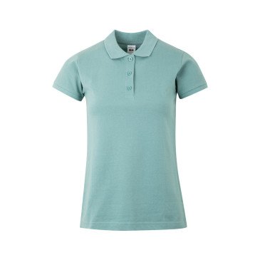 Polo coton femme MACKAY manches courtes couleur MUKUA
