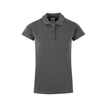 Polo coton femme MACKAY manches courtes couleur MUKUA