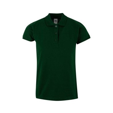 Polo coton femme MACKAY manches courtes couleur MUKUA