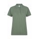 Polo coton femme MACKAY manches courtes couleur MUKUA
