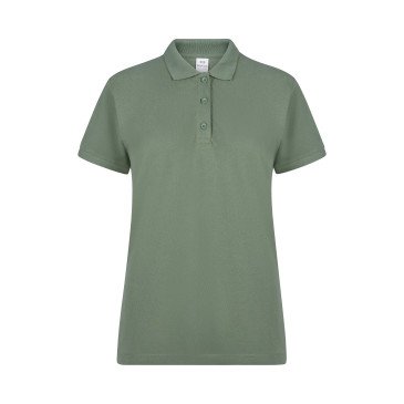 Polo coton femme MACKAY manches courtes couleur MUKUA