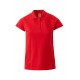 Polo coton femme MACKAY manches courtes couleur MUKUA