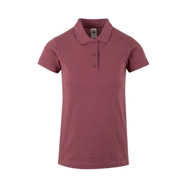 Polo coton femme MACKAY manches courtes couleur MUKUA