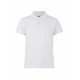 Polo coton MACKAY enfant manches courtes blanc MUKUA