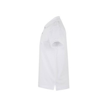 Polo coton MACKAY enfant manches courtes blanc MUKUA