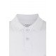 Polo coton MACKAY enfant manches courtes blanc MUKUA
