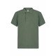 Polo coton MACKAY enfant manches courtes couleur MUKUA