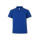 Polo coton MACKAY enfant manches courtes couleur MUKUA