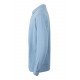 Polo coton HOBART unisexe manches longues couleur MUKUA