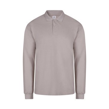 Polo coton HOBART unisexe manches longues couleur MUKUA