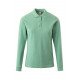 Polo coton femme HOBART manches longues couleur MUKUA