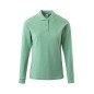 Polo coton femme HOBART 210 grs manches longues couleur MUKUA