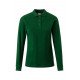 Polo coton femme HOBART manches longues couleur MUKUA