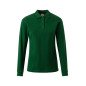 Polo coton femme HOBART 210 grs manches longues couleur MUKUA