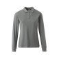 Polo coton femme HOBART 210 grs manches longues couleur MUKUA