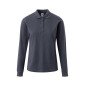 Polo coton femme HOBART 210 grs manches longues couleur MUKUA