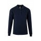 Polo coton femme HOBART manches longues couleur MUKUA