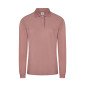 Polo coton femme HOBART 210 grs manches longues couleur MUKUA